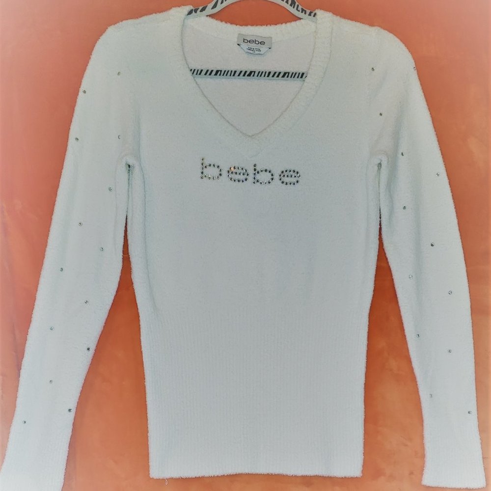 BEBE Winter White Sweater